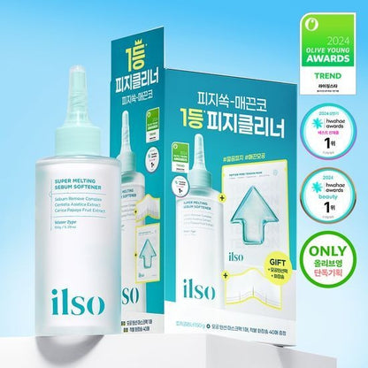 [ilso] Super Melting Sebum Softener | Gentle Pore Cleansing & Hydrating Care | 150ml