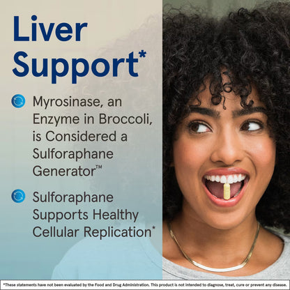 [Jarrow Formulas] Vegan BroccoMax 35mg | Dietary Supplement | 60 / 120 Veggie Capsules