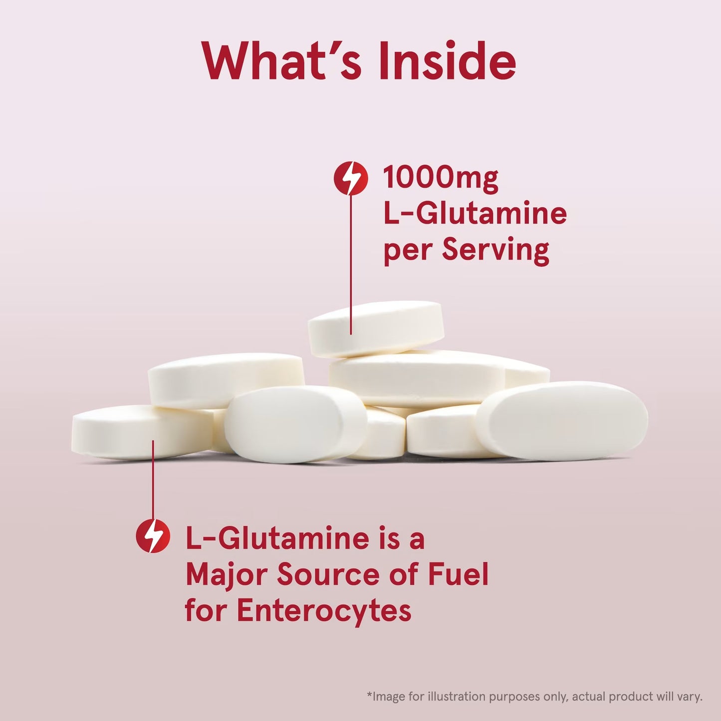 [Jarrow Formulas] L-Glutamine 1000mg | Dietary Supplement for Daily Wellness | 100 Tablets