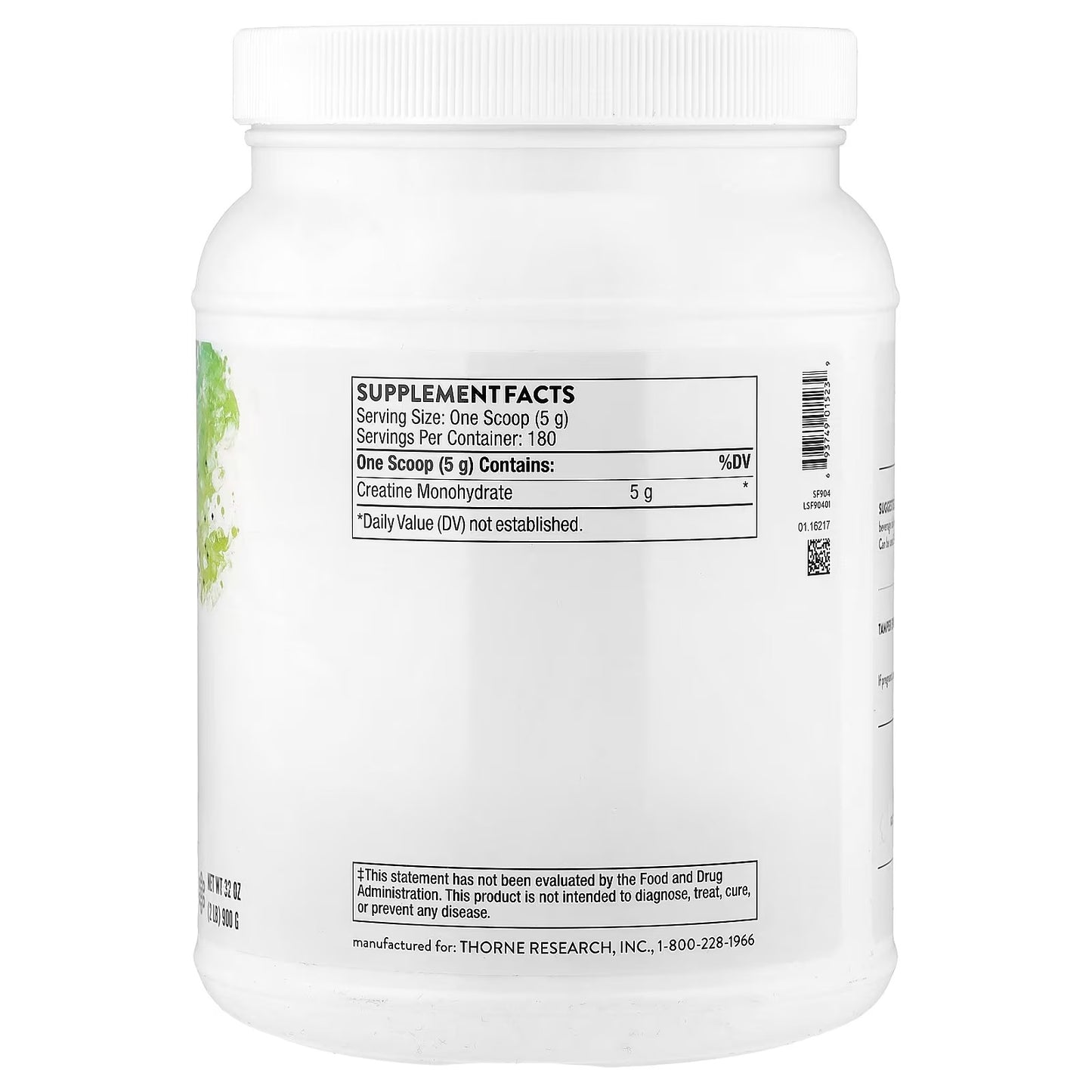 [Thorne] Creatine Powder | Dietary Supplement | 450g / 900g