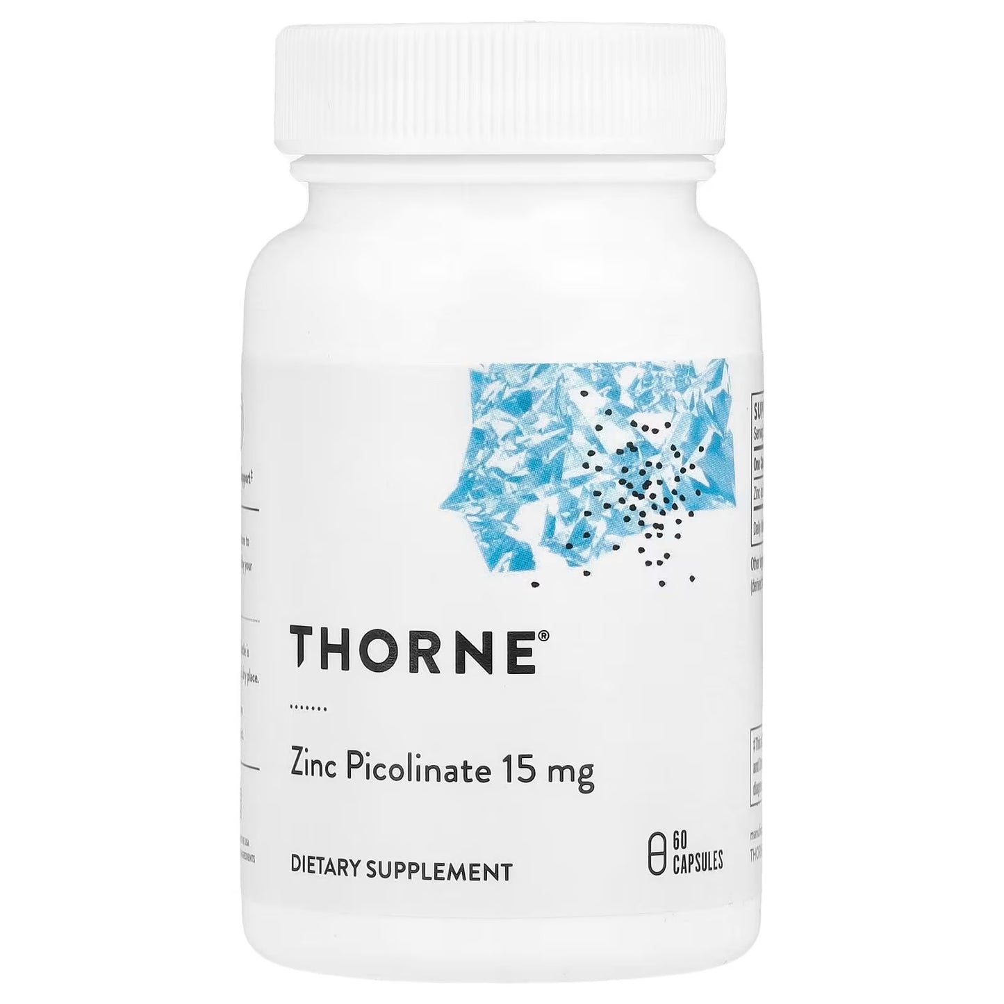 [Thorne] Zinc Picolinate 30mg | Dietary Supplement | 60 & 180 Capsules