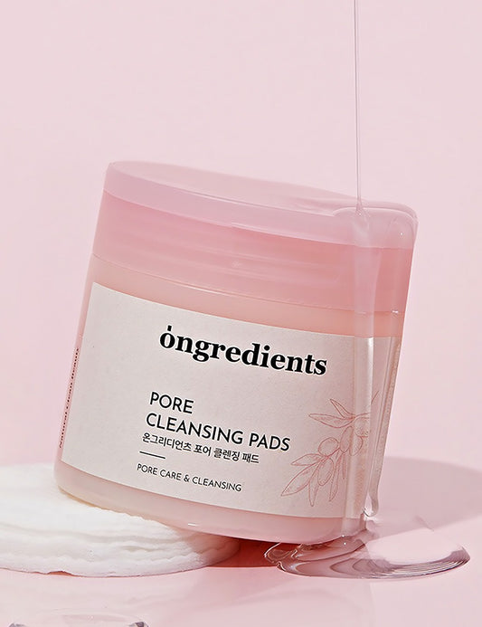 [ongredients] Pore Cleansing Pads Soft Refreshing Finish | 60 Pads