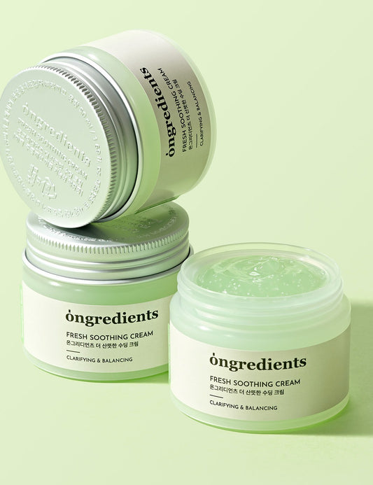 [ongredients] Lightweight Soothing Moisture Cream Soft Refreshing Finish 50ml