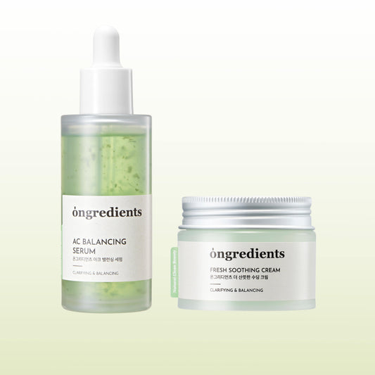 [ongredients] Skincare Set Lightweight Balancing Routine 2-Piece Set