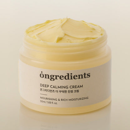 [ongredients] Deep Calming Cream Rich Moisture Comfort Finish 50 ml