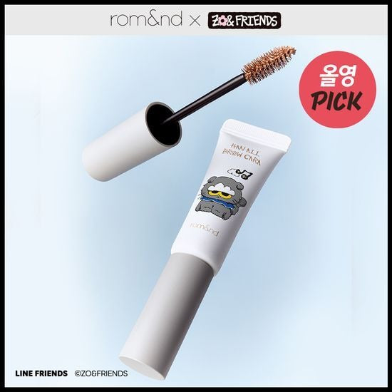 [rom&nd] Han All Brow Cara ZOAFriends Edition – Soft Natural Brow Color 9g