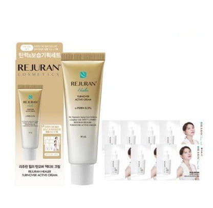 [REJURAN] Active Cream Set with Soft, Nourishing Finish | 50ml + 1ml×7 Ampoules