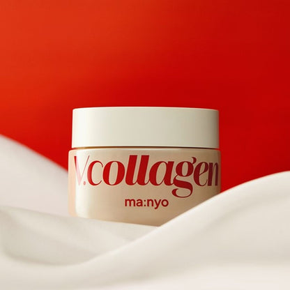 [ma:nyo Factory] V. Collagen Heart Fit Cream | Hydrating & Skin Firmness Care | 50ml