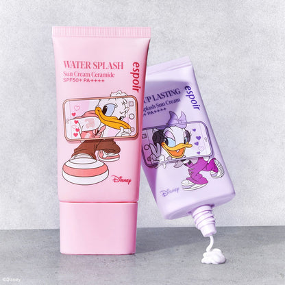 [DISNEY EDITION] [espoir] Water Splash Sun Cream Tone Up Lasting – Lightweight Bright Finish SPF50+ PA++++ | 50ml