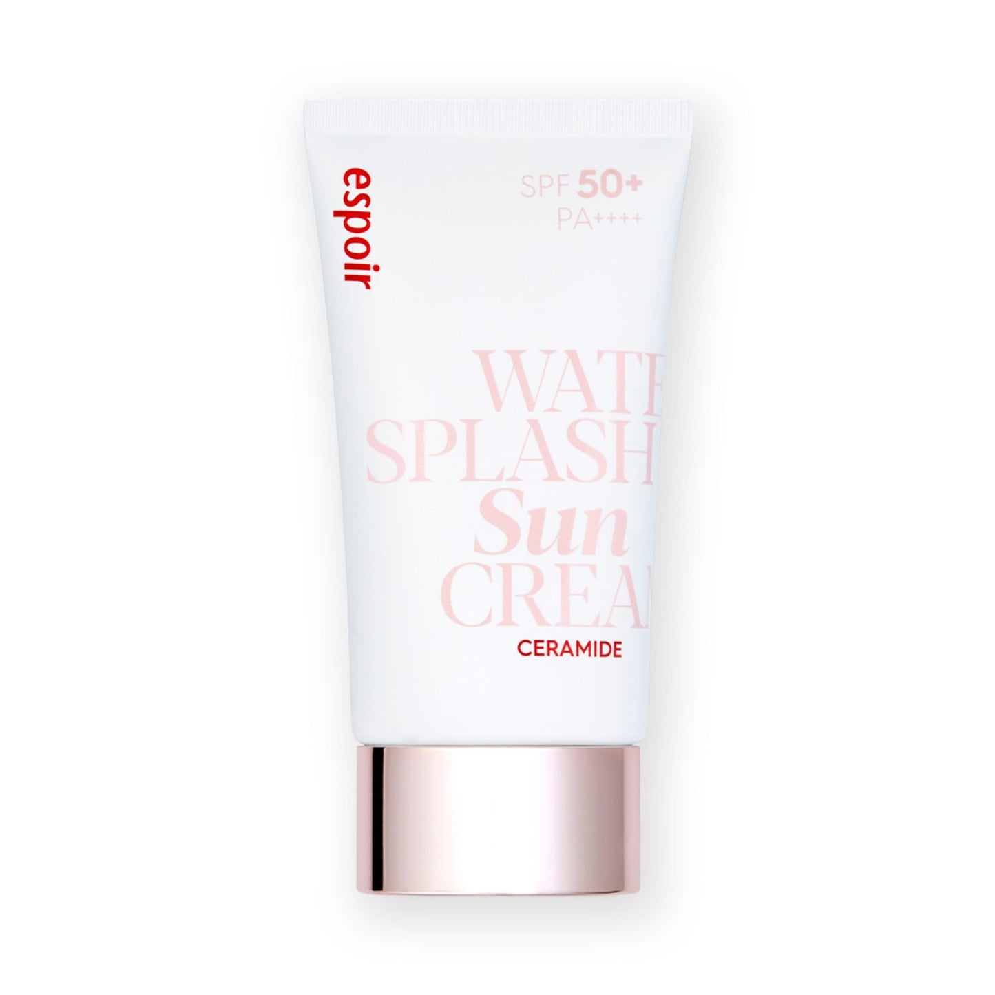 [espoir] Water Splash Sun Cream Ceramide Set – Hydrating Vegan Formula SPF50+ PA++++ | 60ml + 20ml Foam