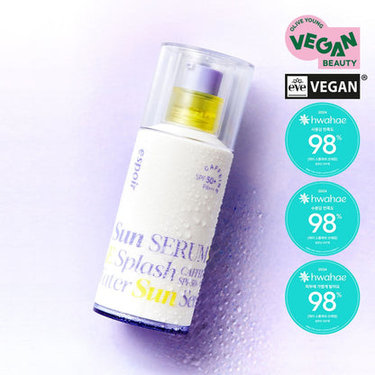 [espoir] เซรั่มกันแดด Water Splash Sun Serum with Caffeine SPF50+ PA+++ | 50 มล.