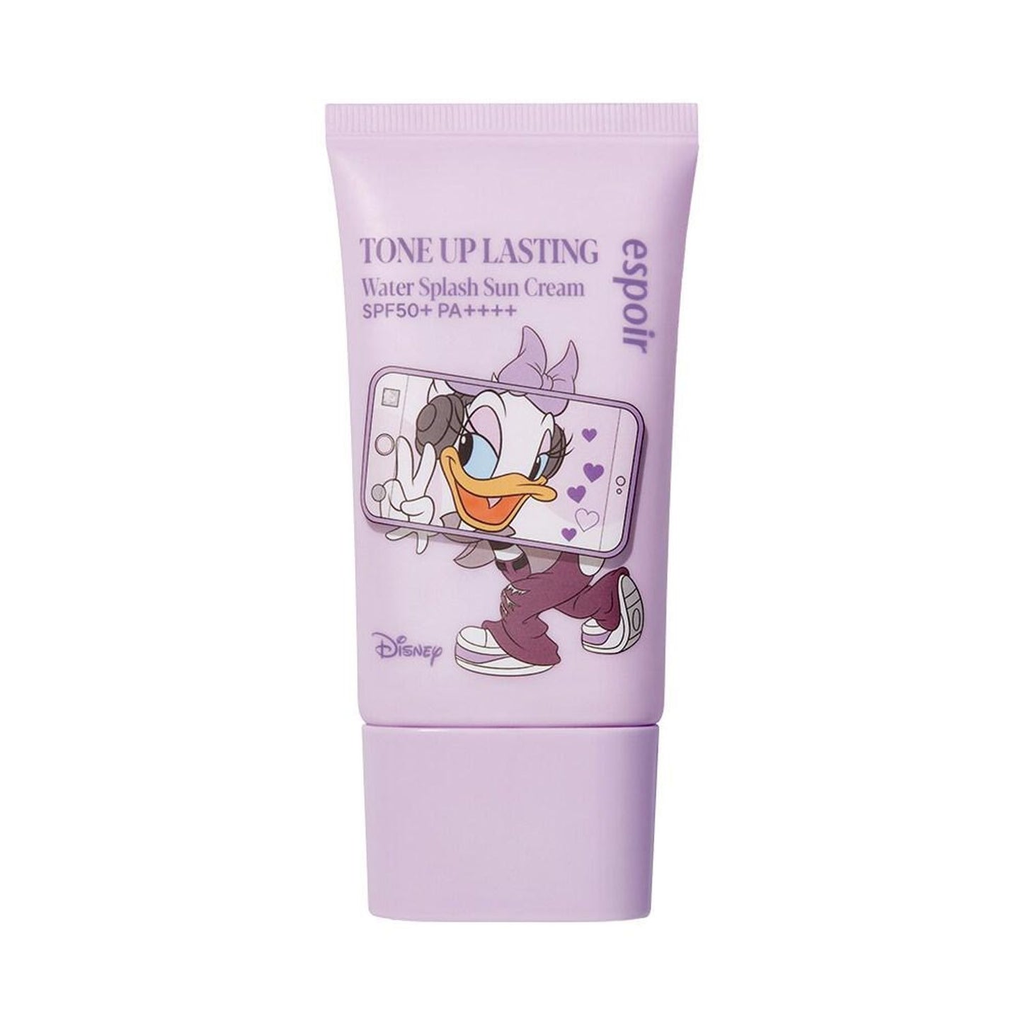 [espoir] DISNEY EDITION Water Splash Sun Cream Tone Up Lasting – Lavender Moisture SPF50+ PA++++ | 50ml