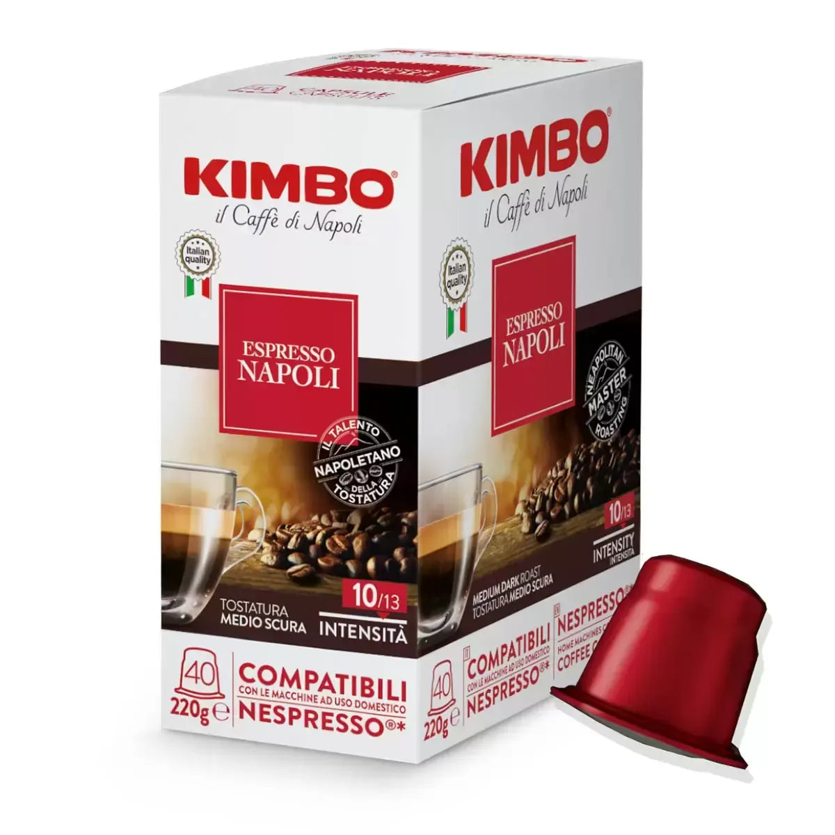 [Kimbo] Bestseller Coffee Capsules Variety Pack | Nespresso-Compatible | 120 Capsules