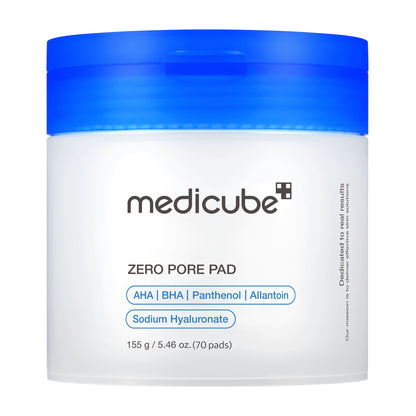 [Medicube] Pore Care Toner Pad Set with Smooth Refreshing Finish | 150 Pads (Large Capacity)
