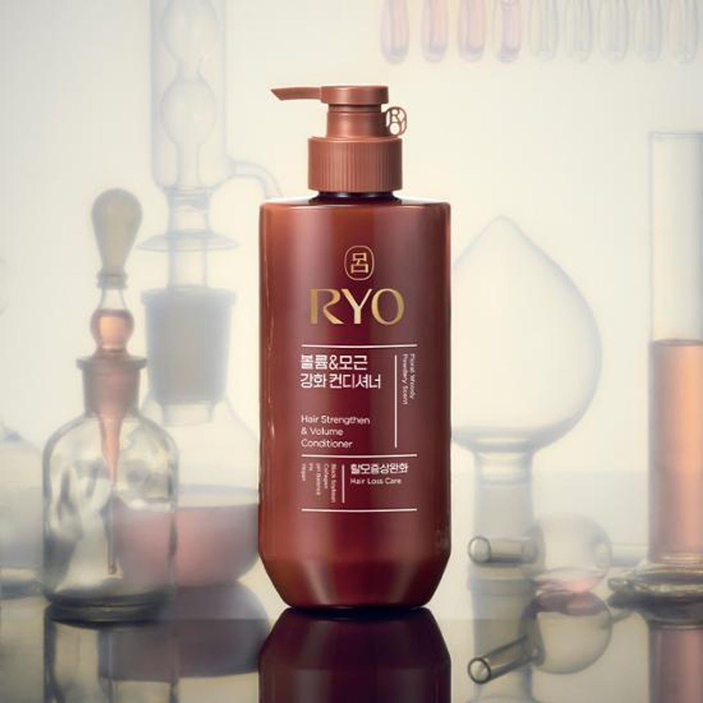 [Ryo] Hair Strengthen & Volume Conditioner Soft Volumizing Finish 480ml