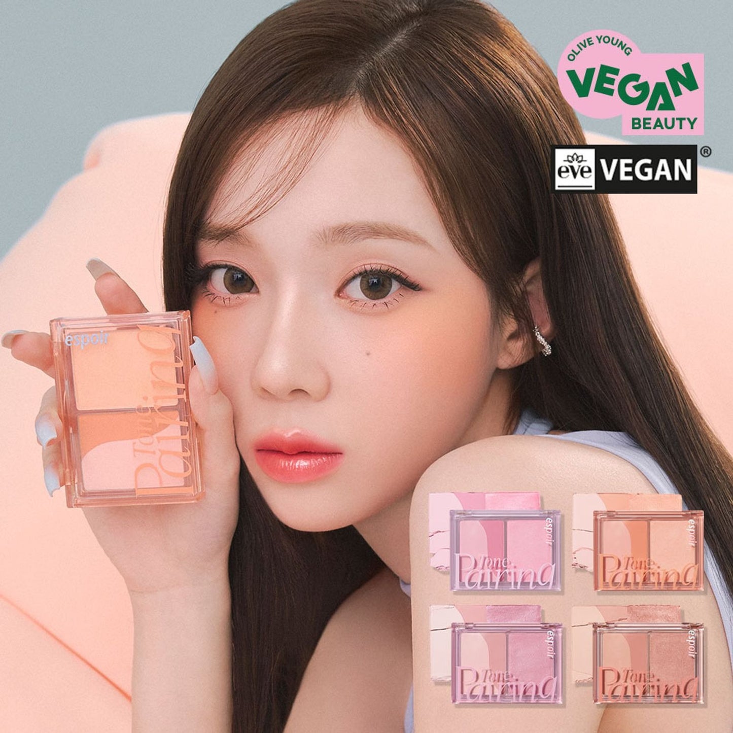 [espoir] Tone Pairing Cheek – Multi-Tone Vegan Blusher 9g