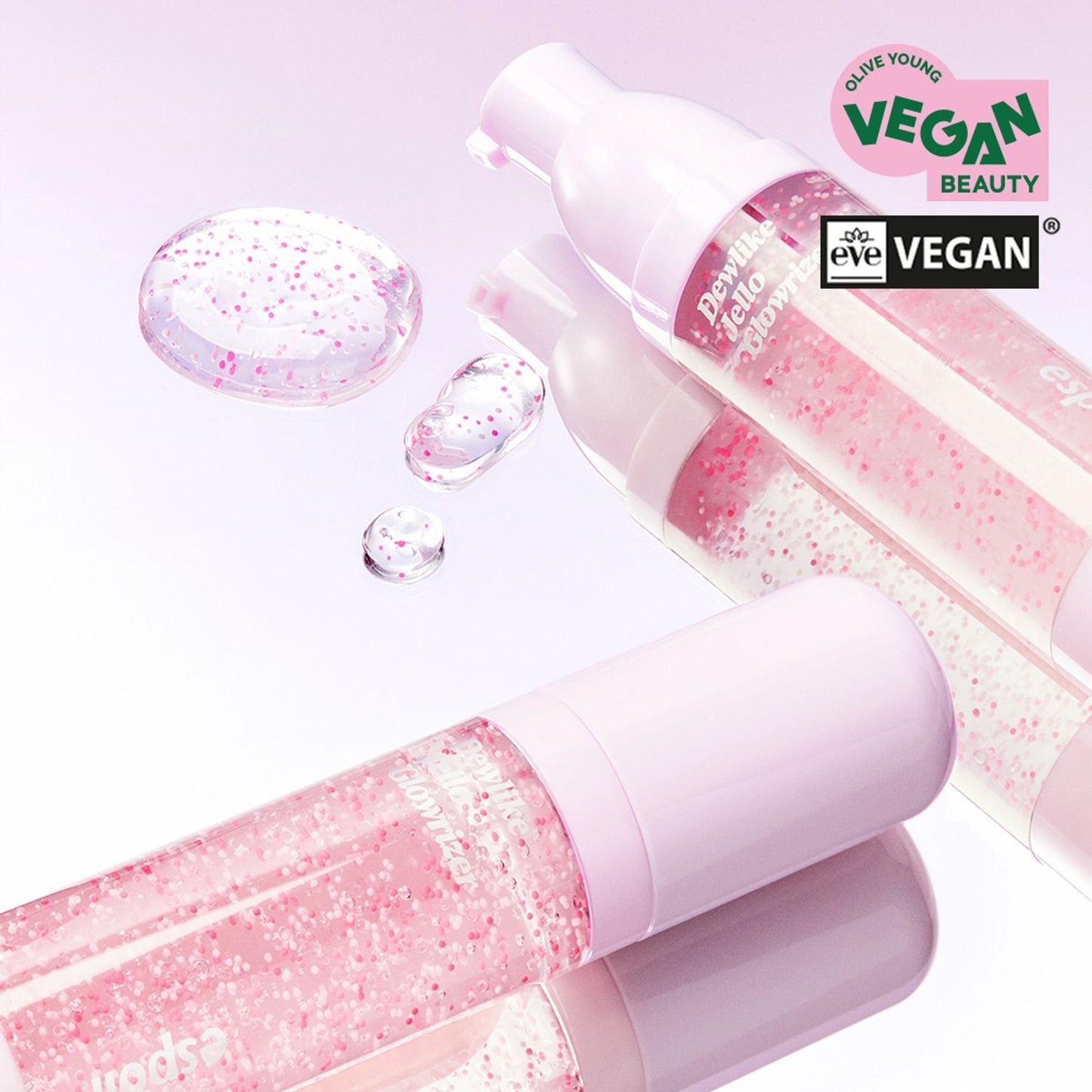 [espoir] Dewlike Jello Glowrizer 40ml | Vegan Hydrating Primer with Dewy Radiance