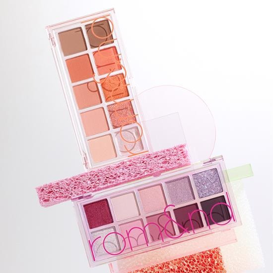 [rom&nd] Better Than Palette Gift Set – Soft Nude & Bloom Shades + Mini 4-Pan Palette