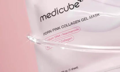 [medicube] PDRN Pink Collagen Gel Mask + Fresh Dewy Finish 4 Sheets by oliveYoung