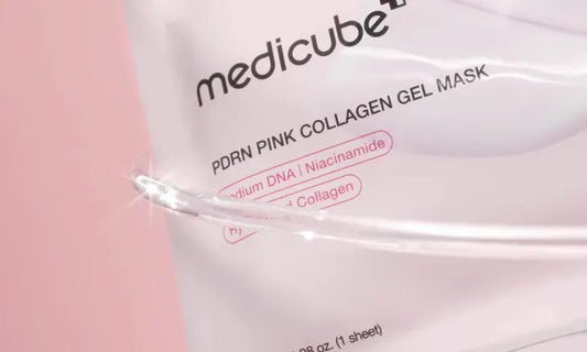 [medicube] PDRN Pink Collagen Gel Mask + Fresh Dewy Finish 4 Sheets by oliveYoung
