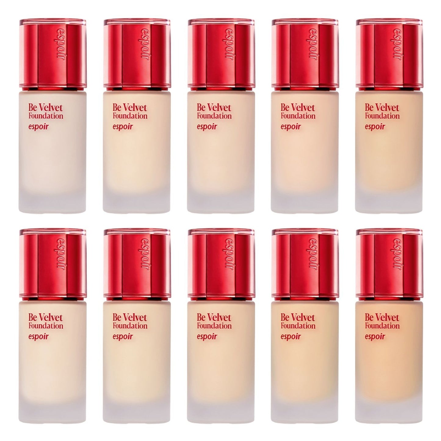 [espoir] Be Velvet Foundation | Vegan Velvety Finish · 30g