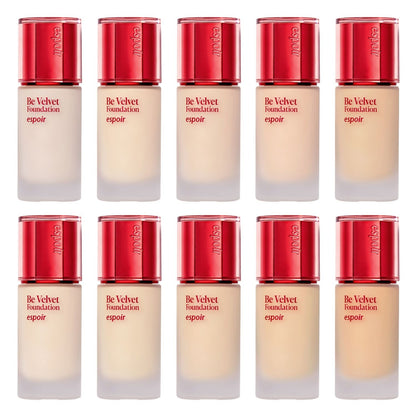 [espoir] Be Velvet Foundation | Vegan Velvety Finish · 30g