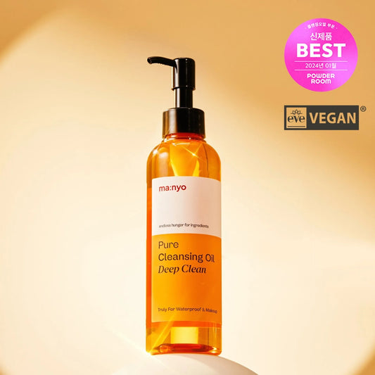 [ma:nyo Factory] Pure Cleansing Oil Deep Clean | Gentle Makeup Remover & Hydrating Care | 200ml