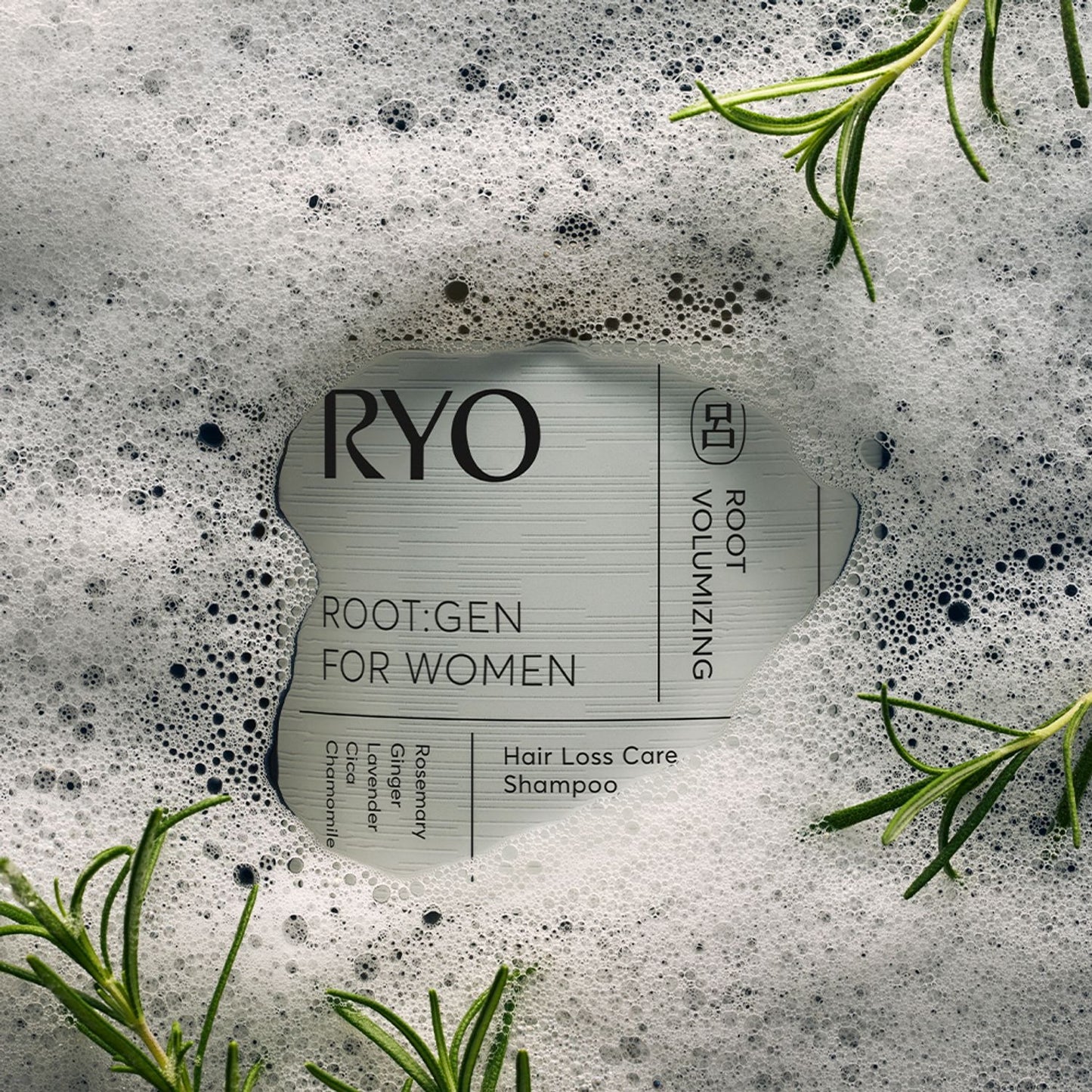 [Ryo] Volumizing Scalp Shampoo with Soft Herbal Lather – 353mL Double Pack