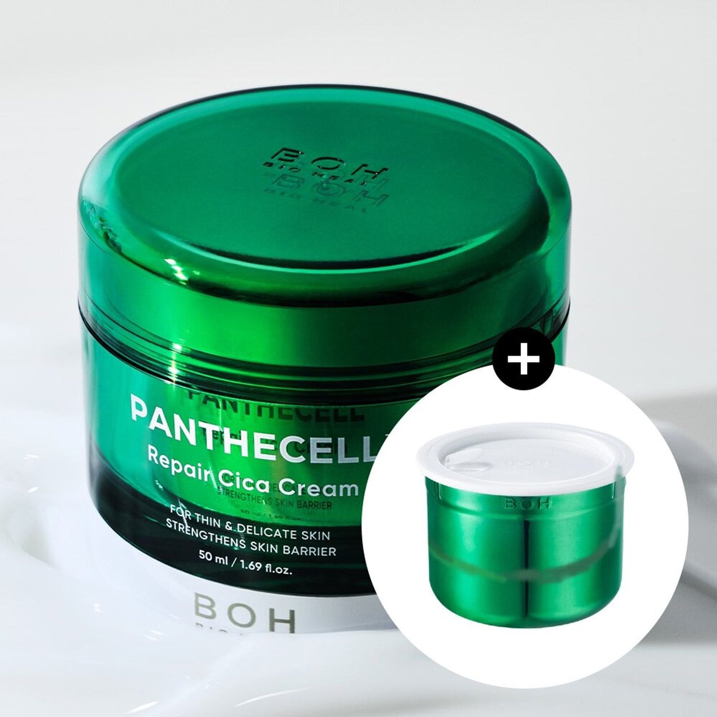 [BIOHEAL BOH ] Panthecell Repair Cica Cream Special Set | Soothing Moisture Cream 50mL + 50mL