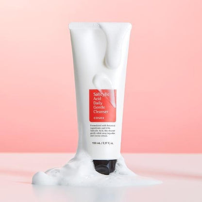 [COSRX] Salicylic Acid Daily Gentle Cleanser | Deep Refreshing Foam Cleanser 150ml (Set of 2)