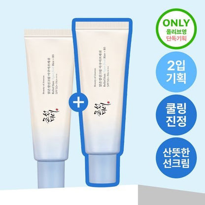 [Beauty of Joseon] Relief Sun Aqua-Fresh Rice + B5 50ml × 2 by oliveYoung