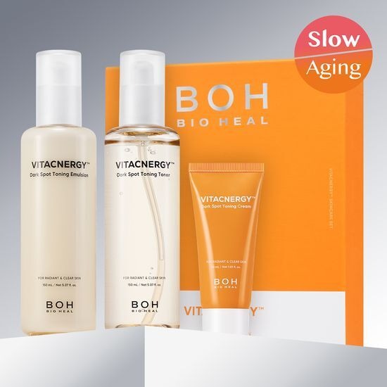 [BIOHEAL BOH] Vitacnergy Dark Spot Toning Skin Care Duo | Radiant Hydration Set