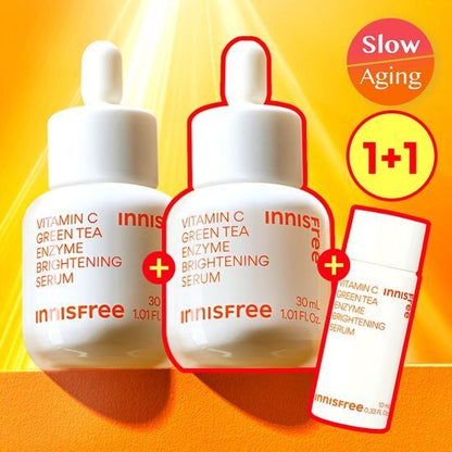[Innisfree] Vitamin C Capsule Serum Double Set | Smooth Radiant Finish 30ml × 2 by Olive Young