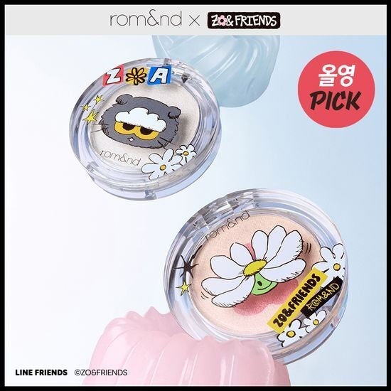 [rom&nd] Dual Jelly Highlighter ZOAFriends Edition – Soft Glow Duo 5.5g