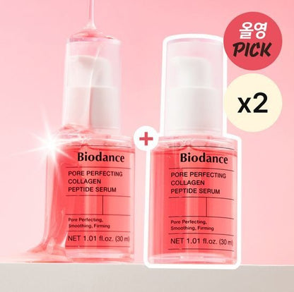 [BIODANCE] Pore Perfecting Collagen Peptide Serum 30ml Duo Special Set
