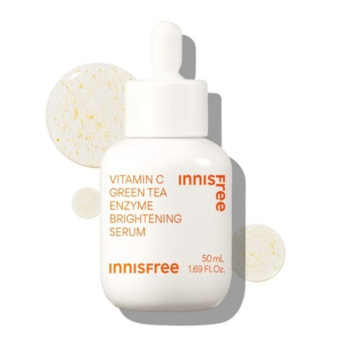 [Innisfree] Vitamin C Green Tea Enzyme Serum – Fresh Radiant Glow Finish (50 ml)