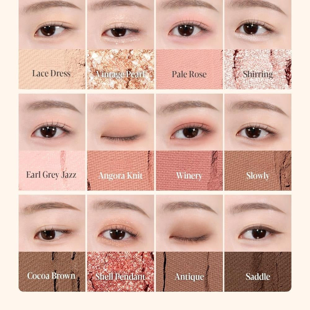 [espoir] Eye Core Palette – Vegan Eyeshadow with Soft Multi-Texture Shades | 9g