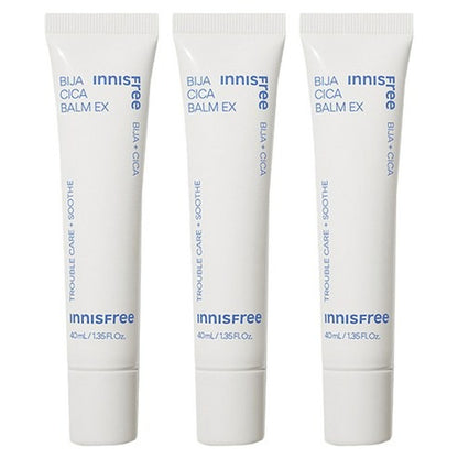 [Innisfree] Cica Balm EX Set – Soft Moisturizing Finish – 40ml × 3