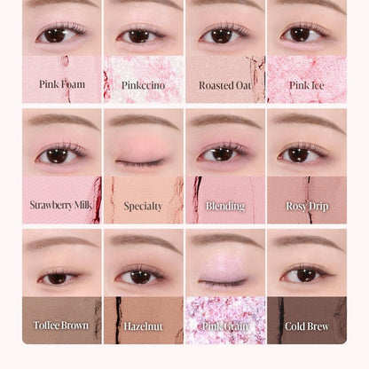 [espoir] Eye Core Palette – Vegan Eyeshadow with Soft Multi-Texture Shades | 9g