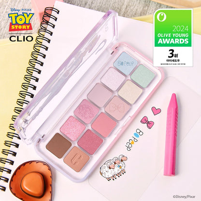 [CLIO] Pro Eye Palette Air | Lightweight Daily Eyeshadow & Blush Palette | Collaboration Edition