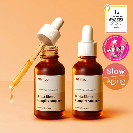 [ma:nyo Factory] Bifida Biome Complex Ampoule | Hydrating & Nourishing Care | 30ml x2 Double Offer | GlowLab