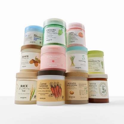 [SKINFOOD] Toner Pad Recipe Collection Hydrating & Radiant Finish 60–70 Pads