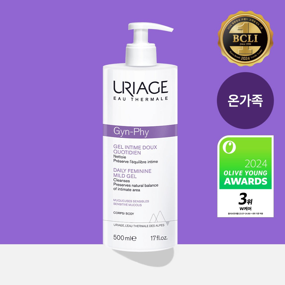 [Uriage] Gyn-Phy Daily Feminine Mild Gel 500ml
