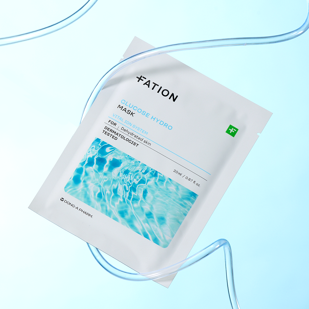 [FATION] Glucose Hydro Sheet Mask with Fresh Moisture Finish (1 Sheet / 20ml)