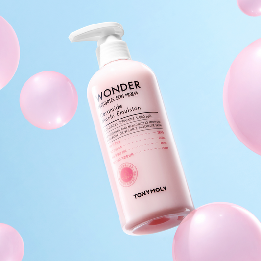 [TONYMOLY] Wonder Ceramide Mochi Emulsion Hydrating Soft Lotion Texture 300ml