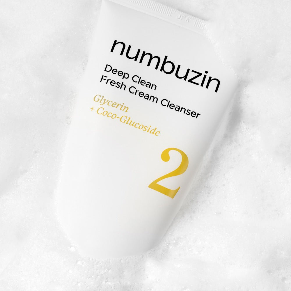 [numbuzin] Deep Creamy Foam Cleanser Soft Clean Finish 120 ml × 2 by Olive Young
