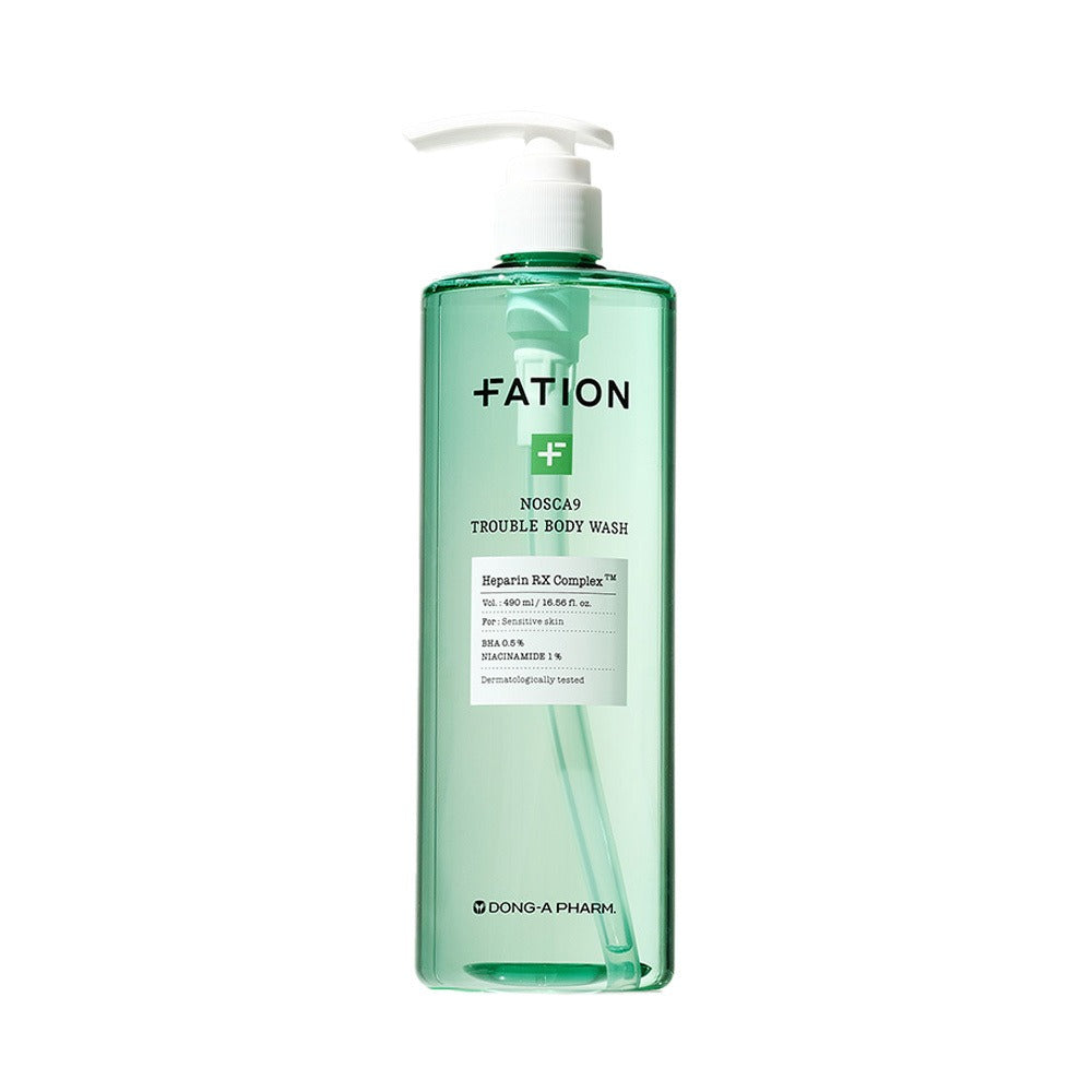 [FATION] Nosca9 Body Wash with Fresh Cleansing Finish (490ml Set)