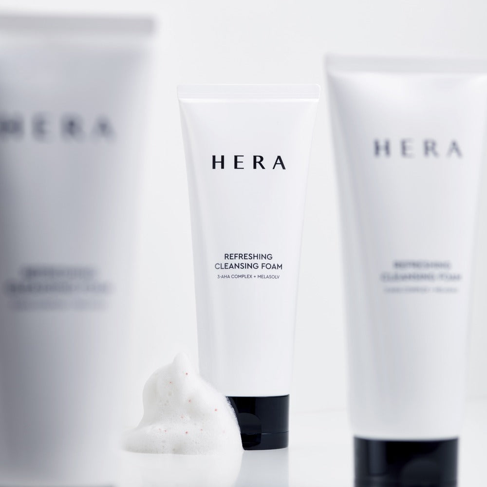 [HERA] Refreshing Cleansing Foam Soft Lather Facial Cleanser 160g