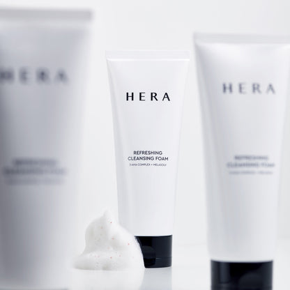 [HERA] Refreshing Cleansing Foam Soft Lather Facial Cleanser 160g