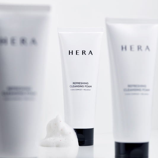 [HERA] Refreshing Cleansing Foam Soft Lather Facial Cleanser 160g